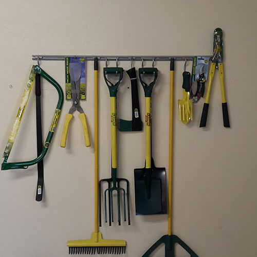 dura racking storage hooks work done