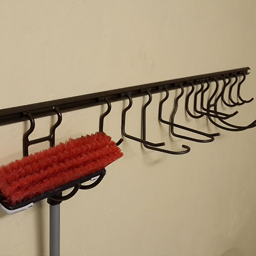 dura racking storage hooks work done