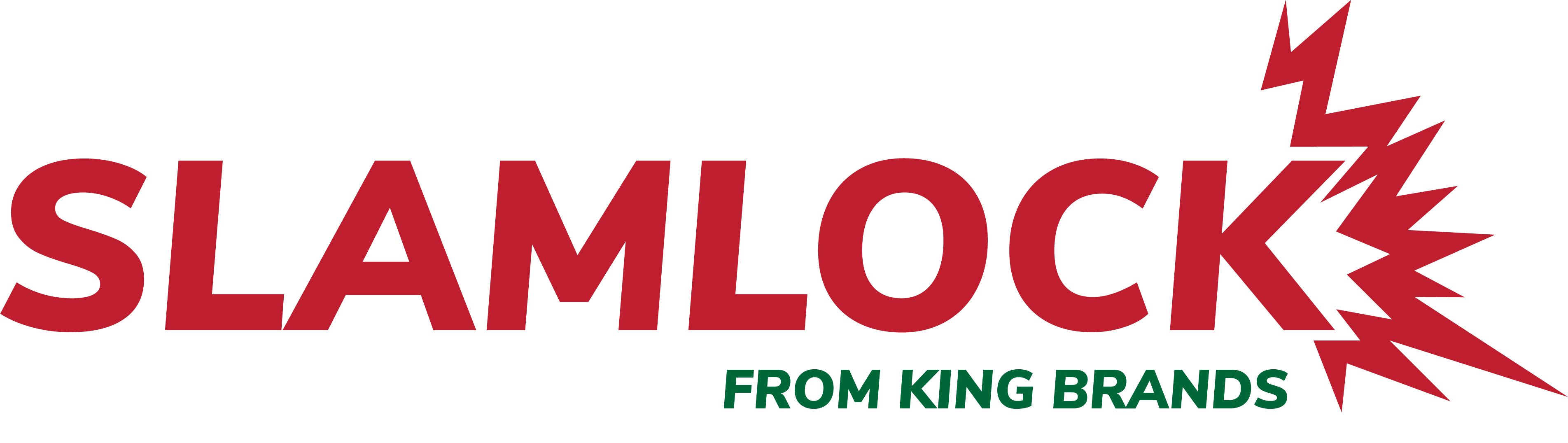 King brands king trellis slamlock security gate logo