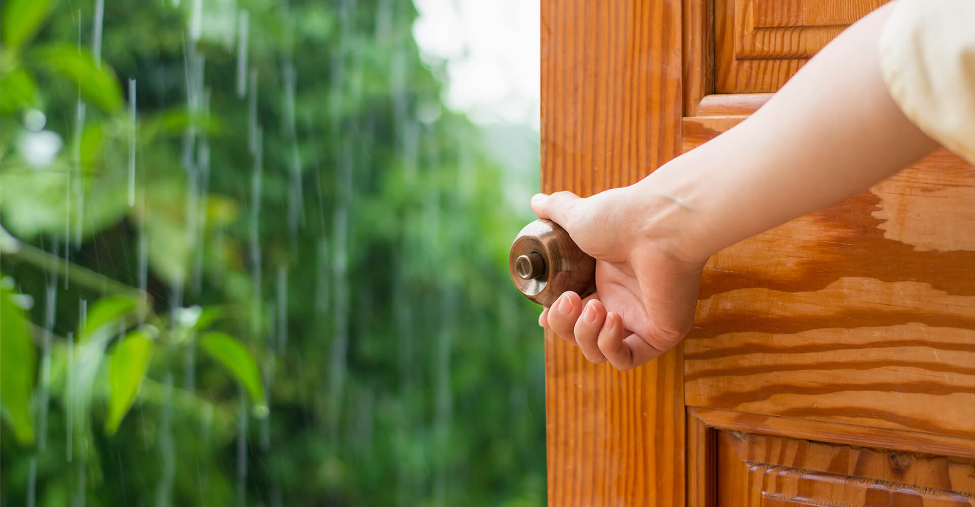 Door awning
