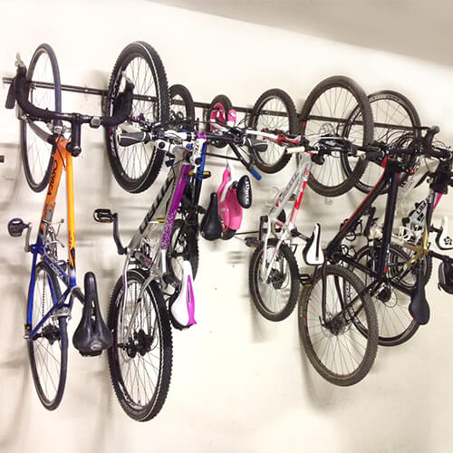 Bike storage hooks